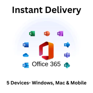 Account OFFICE 365 12 MAANDEN ABONNEMENT 1TB (5 APPARATEN)WIN & MAC