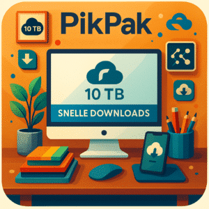 PikPak 10TB Cloud Opslag – Veilig & Snel BT downloaden